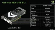 GeForce 8800 GTS 512 GeForce 8800 GTS 512
